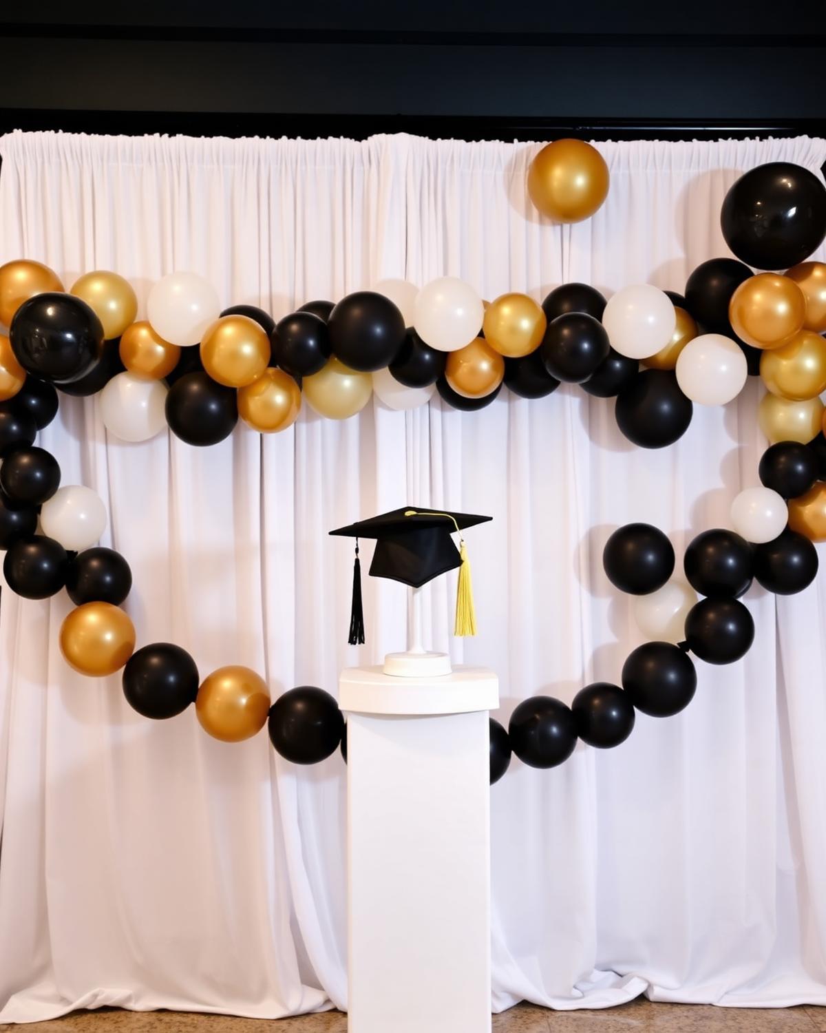 Graduation party celebration décor